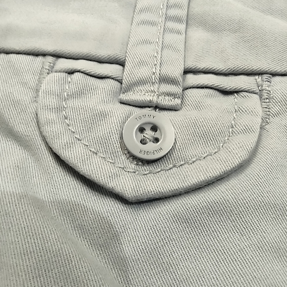 Tommy Hilfiger Women's Pre-Loved in good Condition Blue Chinos Size 6 - Picture 5 of 9